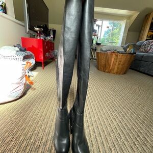 Black Over-the-Knee Boots